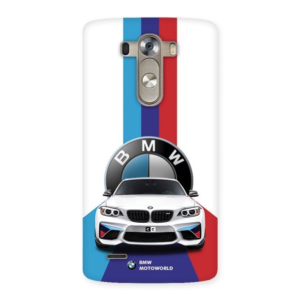 Track Supercar Back Case for LG G3