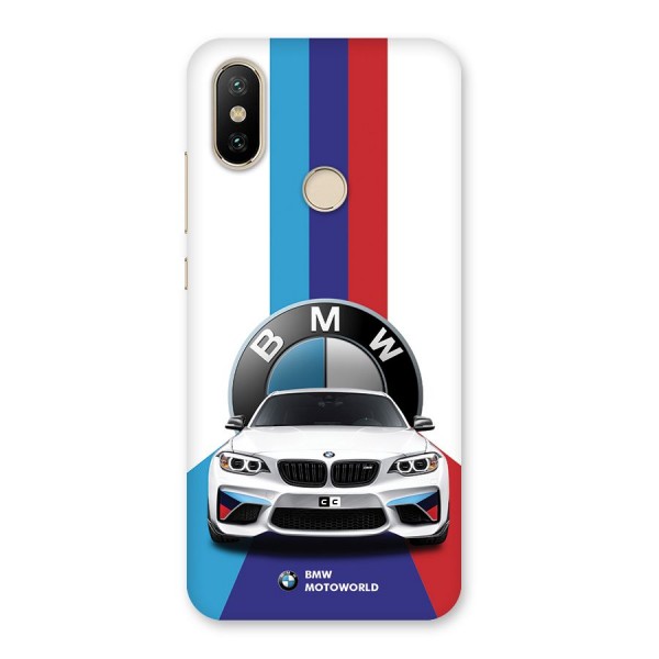 Track Supercar Back Case for Mi A2