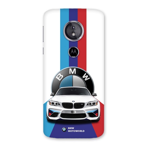 Track Supercar Back Case for Moto E5