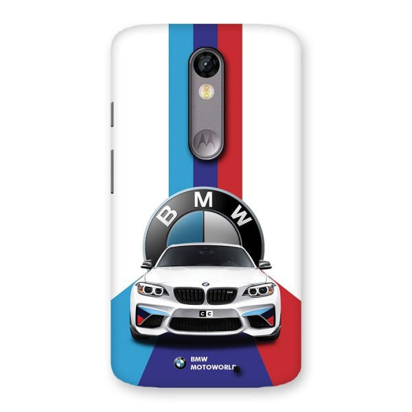 Track Supercar Back Case for Moto X Force