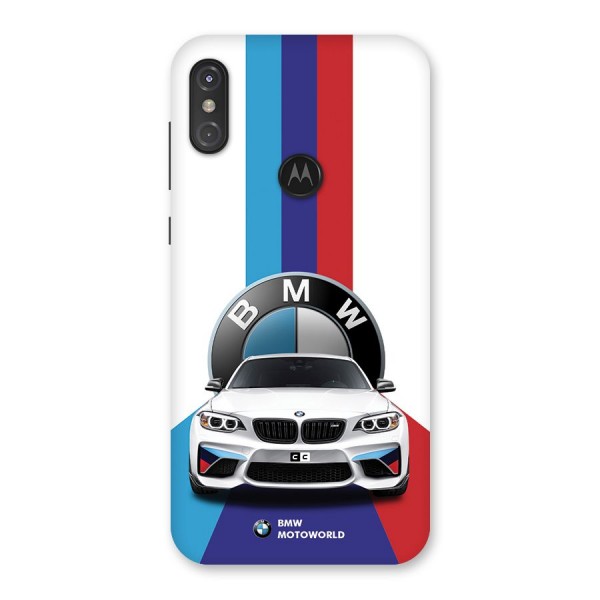 Track Supercar Back Case for Motorola One Power