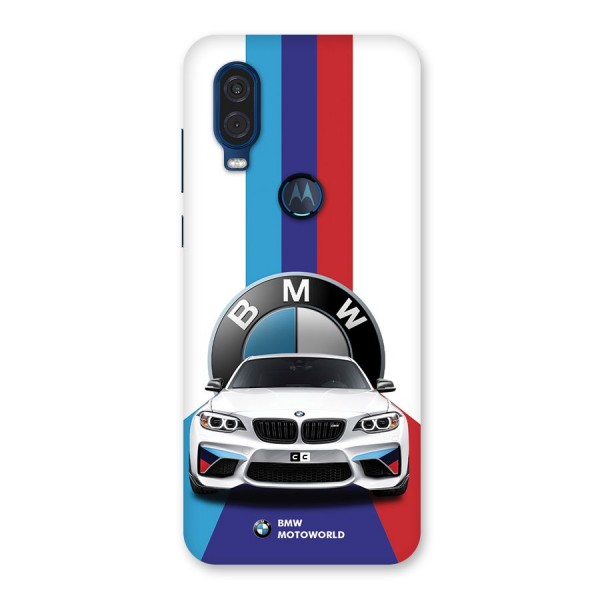 Track Supercar Back Case for Motorola One Vision