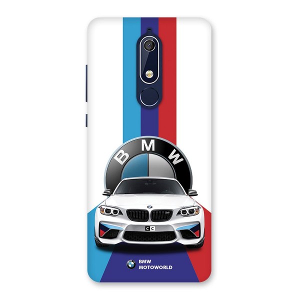 Track Supercar Back Case for Nokia 5.1