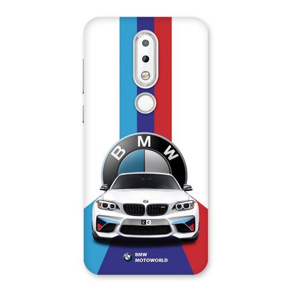 Track Supercar Back Case for Nokia 6.1 Plus