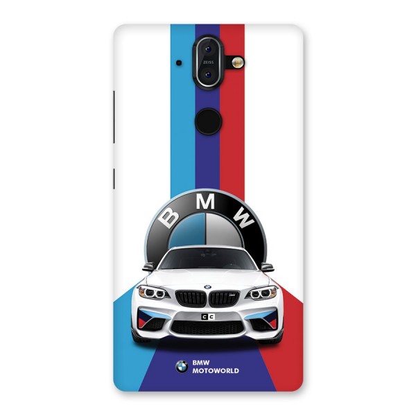 Track Supercar Back Case for Nokia 8 Sirocco