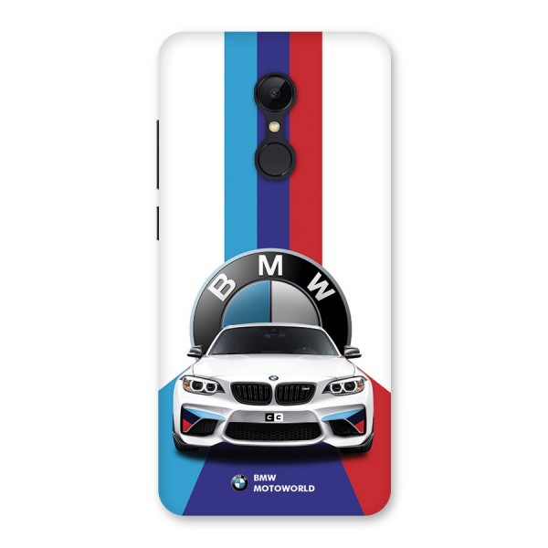 Track Supercar Back Case for Redmi 5