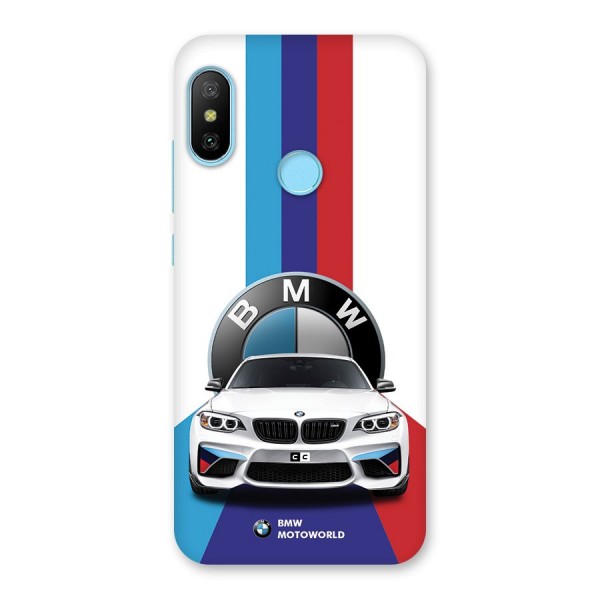 Track Supercar Back Case for Redmi 6 Pro