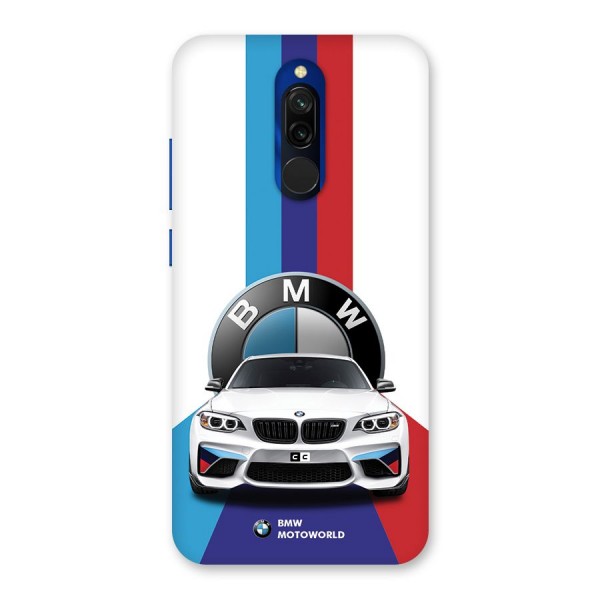 Track Supercar Back Case for Redmi 8