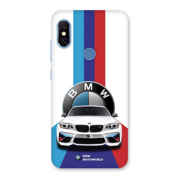 Track Supercar Back Case for Redmi Note 6 Pro