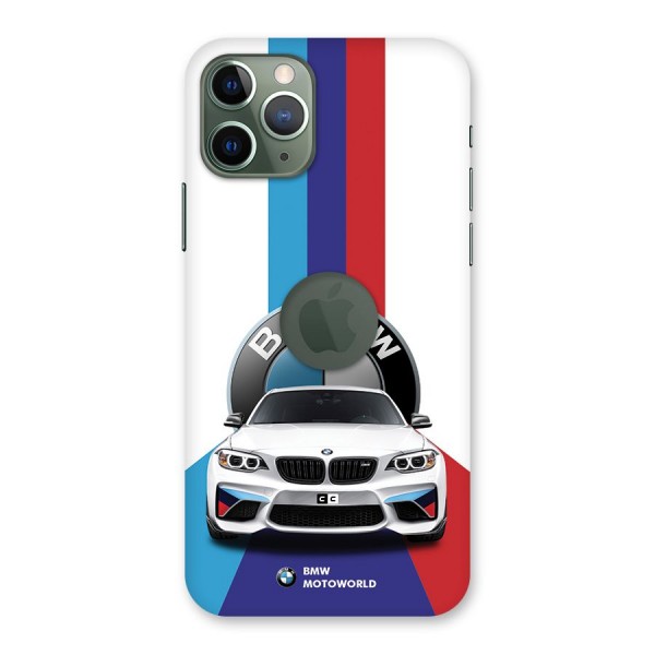 Track Supercar Back Case for iPhone 11 Pro Logo Cut