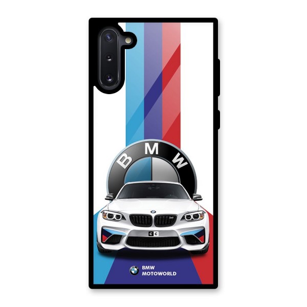 Track Supercar Glass Back Case for Galaxy Note 10