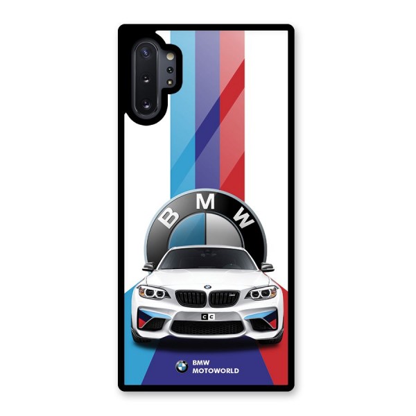 Track Supercar Glass Back Case for Galaxy Note 10 Plus