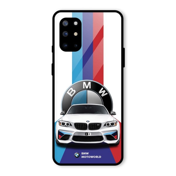 Track Supercar Glass Back Case for OnePlus 8T