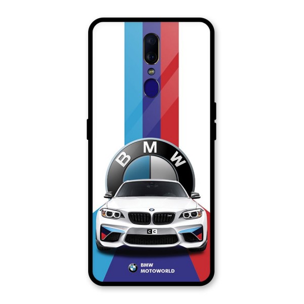 Track Supercar Glass Back Case for Oppo F11