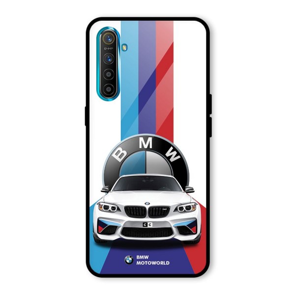 Track Supercar Glass Back Case for Realme X2