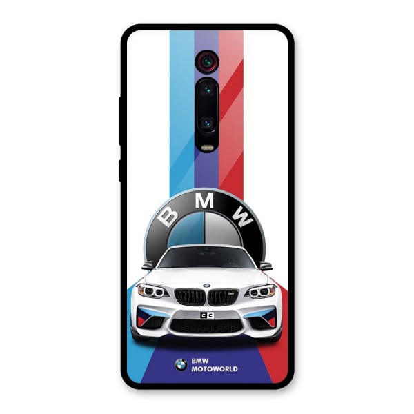 Track Supercar Glass Back Case for Redmi K20 Pro