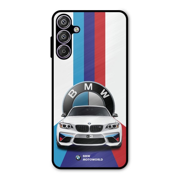 Track Supercar Metal Back Case for Galaxy F15