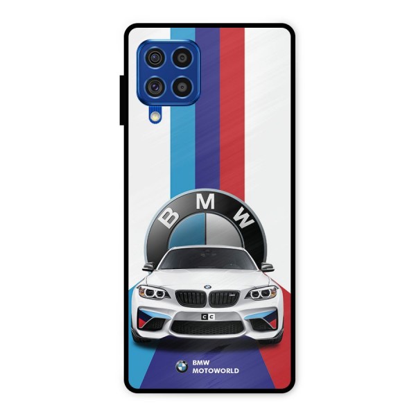 Track Supercar Metal Back Case for Galaxy F62