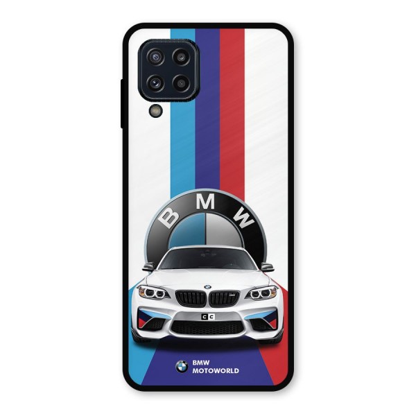 Track Supercar Metal Back Case for Galaxy M32