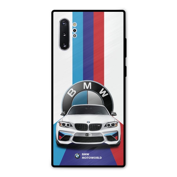 Track Supercar Metal Back Case for Galaxy Note 10 Plus