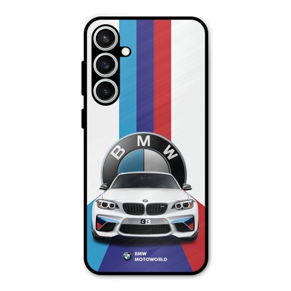 Track Supercar Metal Back Case for Galaxy S23 FE