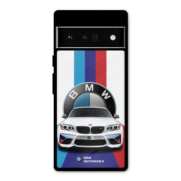 Track Supercar Metal Back Case for Google Pixel 6 Pro