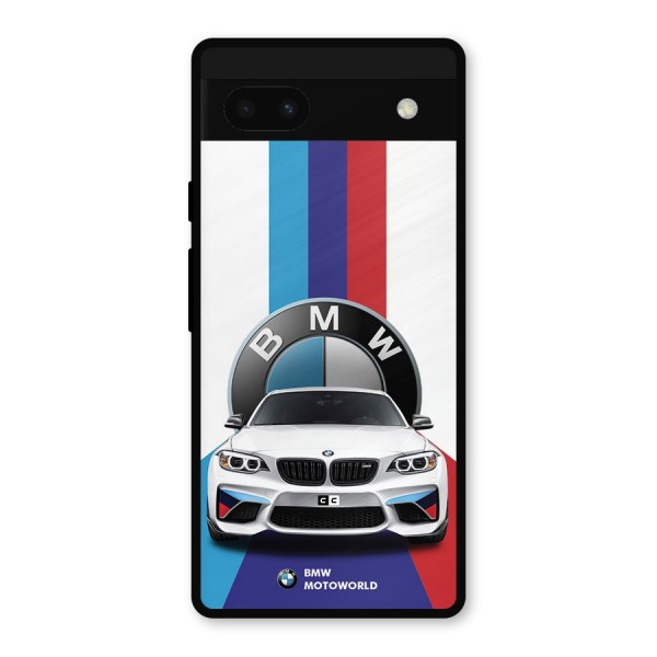 Track Supercar Metal Back Case for Google Pixel 6a