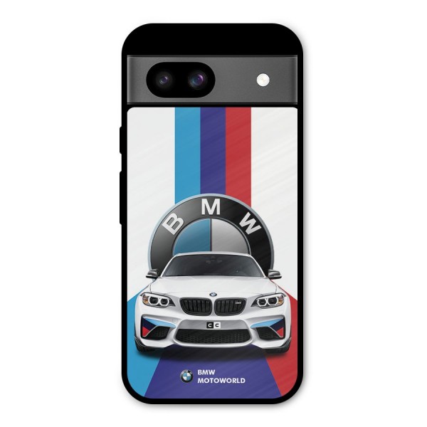 Track Supercar Metal Back Case for Google Pixel 8a