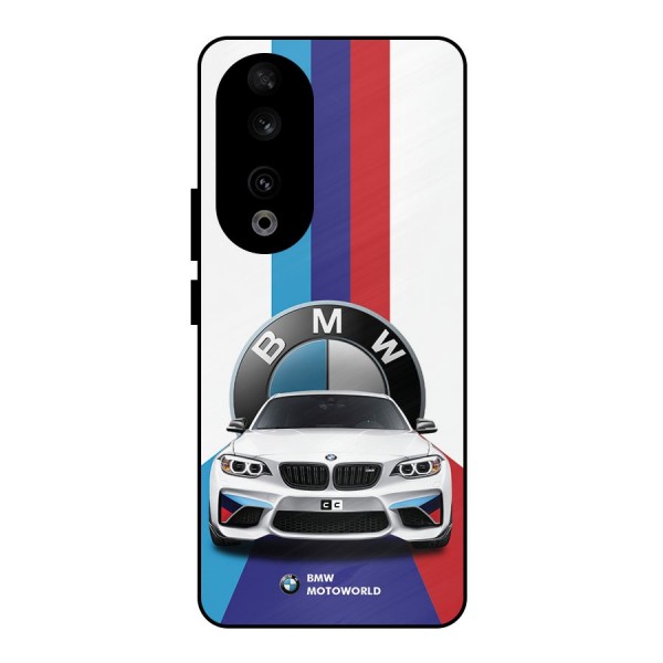 Track Supercar Metal Back Case for Honor 90