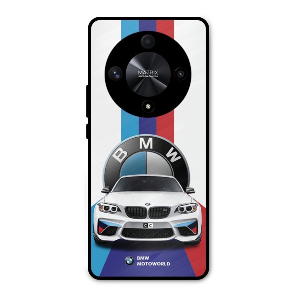 Track Supercar Metal Back Case for Honor X9b