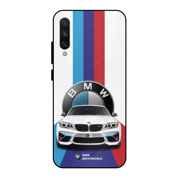 Track Supercar Metal Back Case for Mi A3