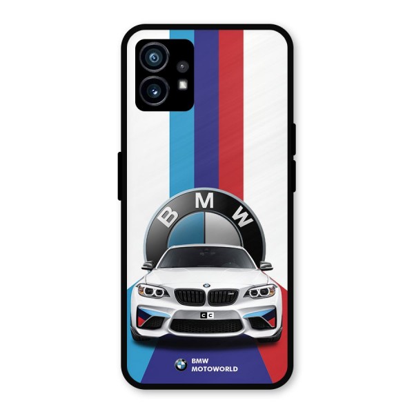 Track Supercar Metal Back Case for Nothing Phone 1