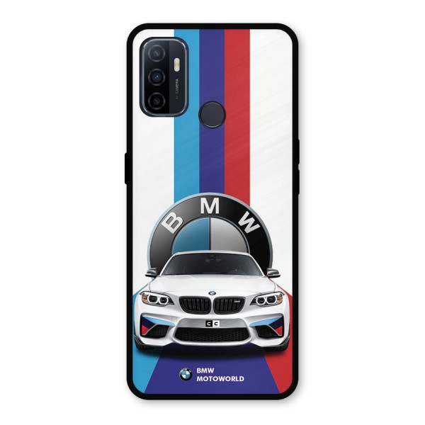 Track Supercar Metal Back Case for Oppo A53