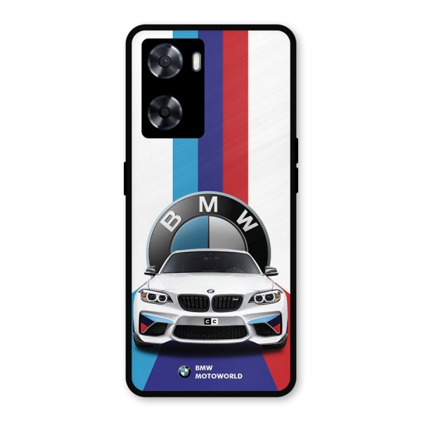 Track Supercar Metal Back Case for Oppo A77