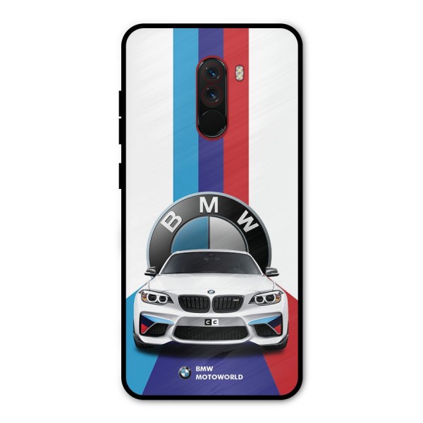 Track Supercar Metal Back Case for Poco F1