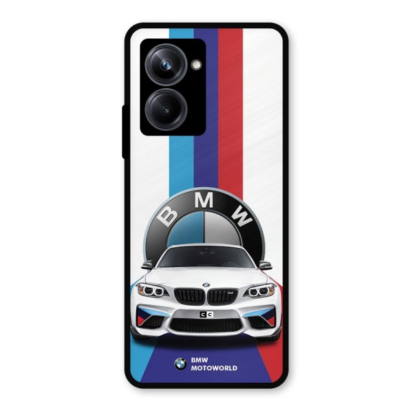 Track Supercar Metal Back Case for Realme 10 Pro