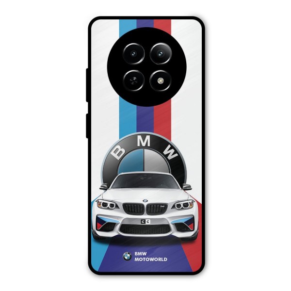 Track Supercar Metal Back Case for Realme 12 5G