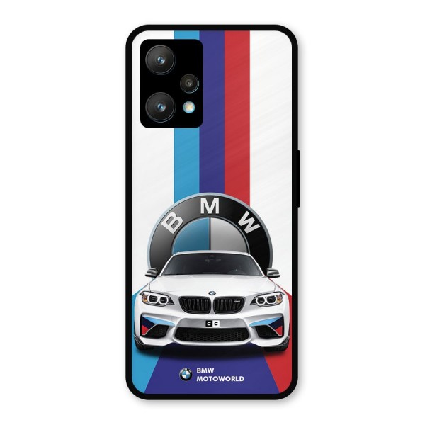 Track Supercar Metal Back Case for Realme 9