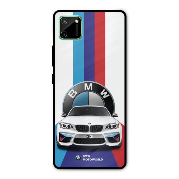 Track Supercar Metal Back Case for Realme C11