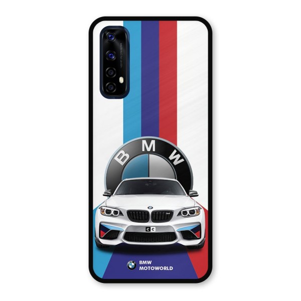 Track Supercar Metal Back Case for Realme Narzo 20 Pro