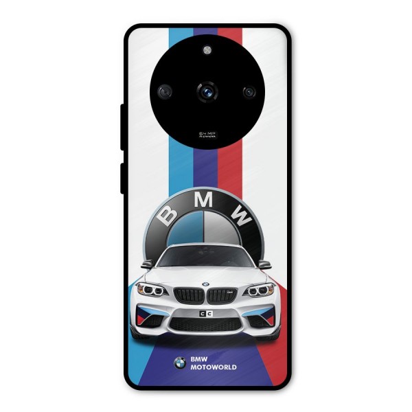 Track Supercar Metal Back Case for Realme Narzo 60 5G