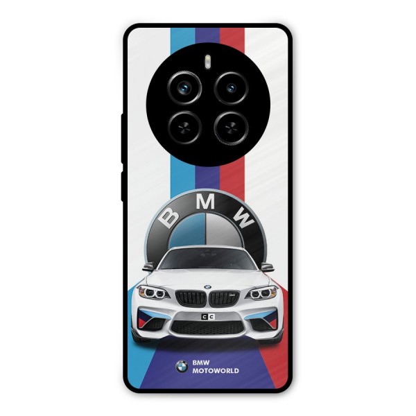 Track Supercar Metal Back Case for Realme P1 Pro