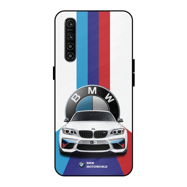 Track Supercar Metal Back Case for Realme XT