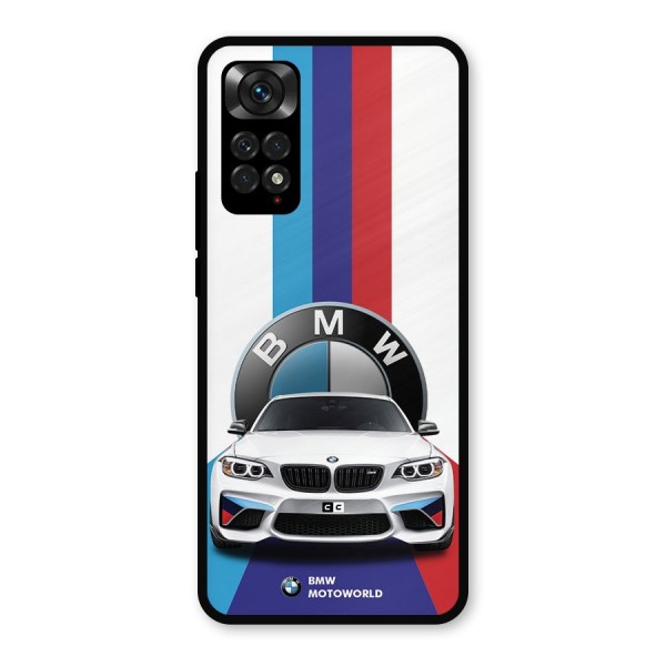 Track Supercar Metal Back Case for Redmi Note 11