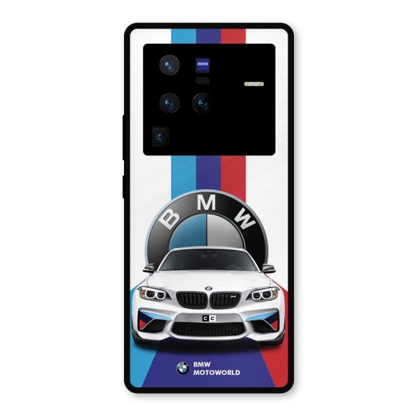 Track Supercar Metal Back Case for Vivo X80 Pro