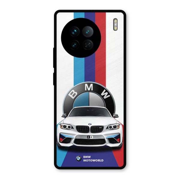 Track Supercar Metal Back Case for Vivo X90