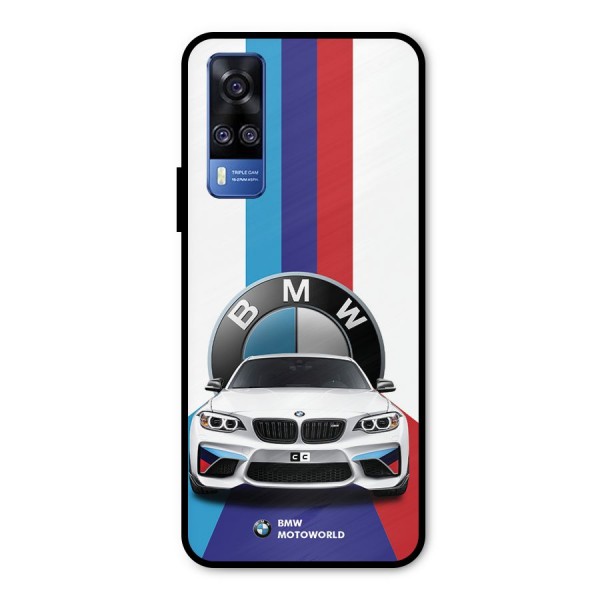 Track Supercar Metal Back Case for Vivo Y31