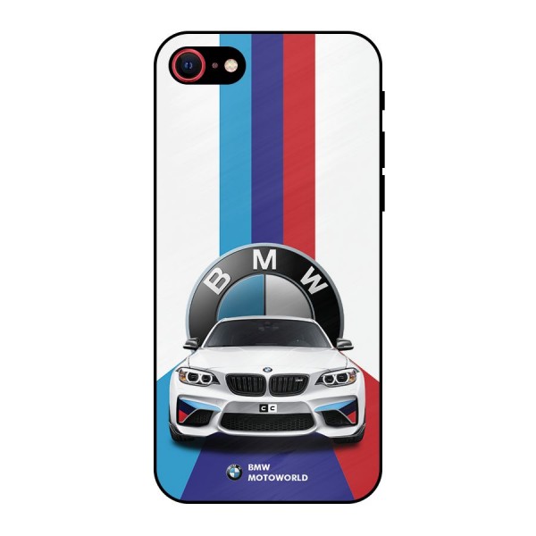 Track Supercar Metal Back Case for iPhone 7