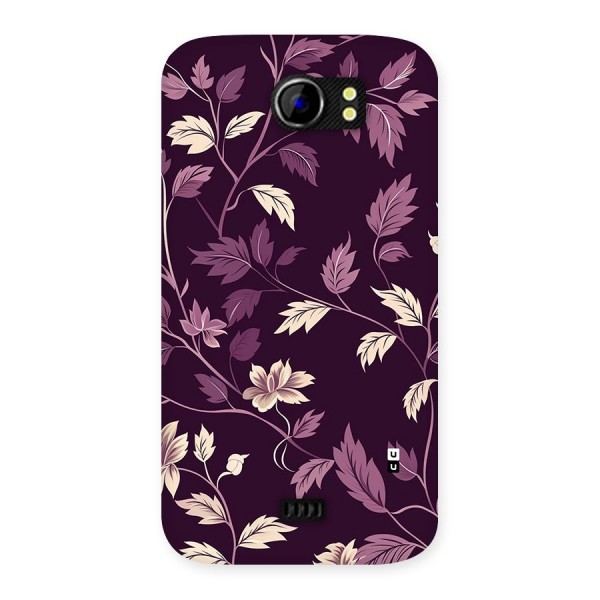 Traditional Florals Back Case for Canvas 2 A110