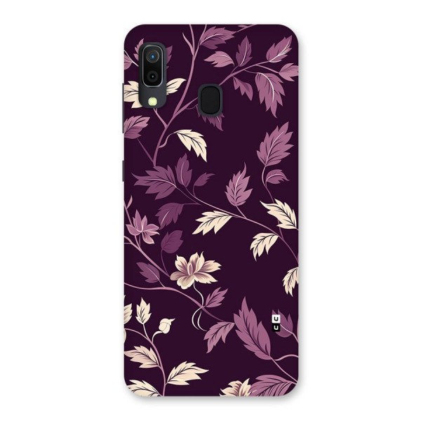 Traditional Florals Back Case for Galaxy A20